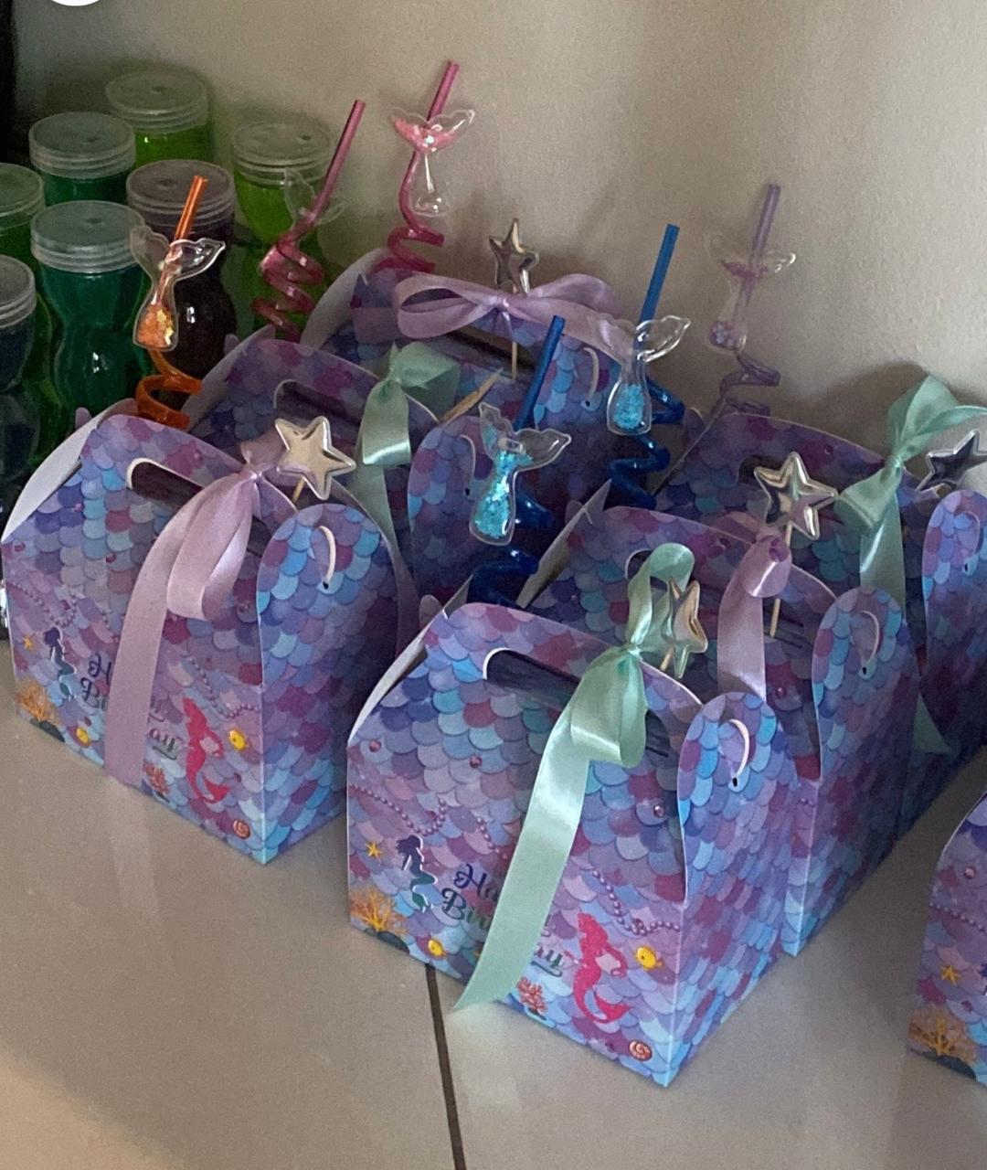 Birthday party favour packs